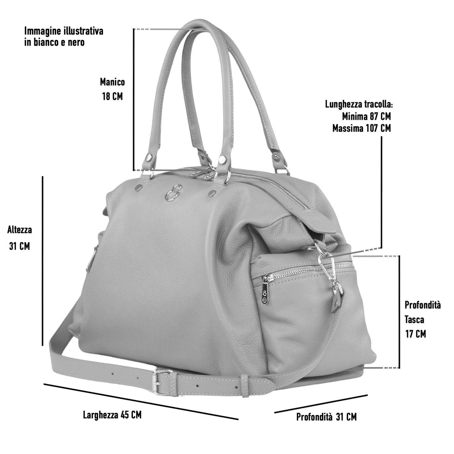 Bolso Milano Elegante
